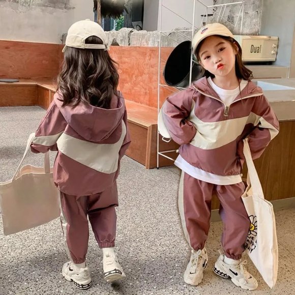 NWT- Colorblocked Jogging Set - Picture 6 of 6